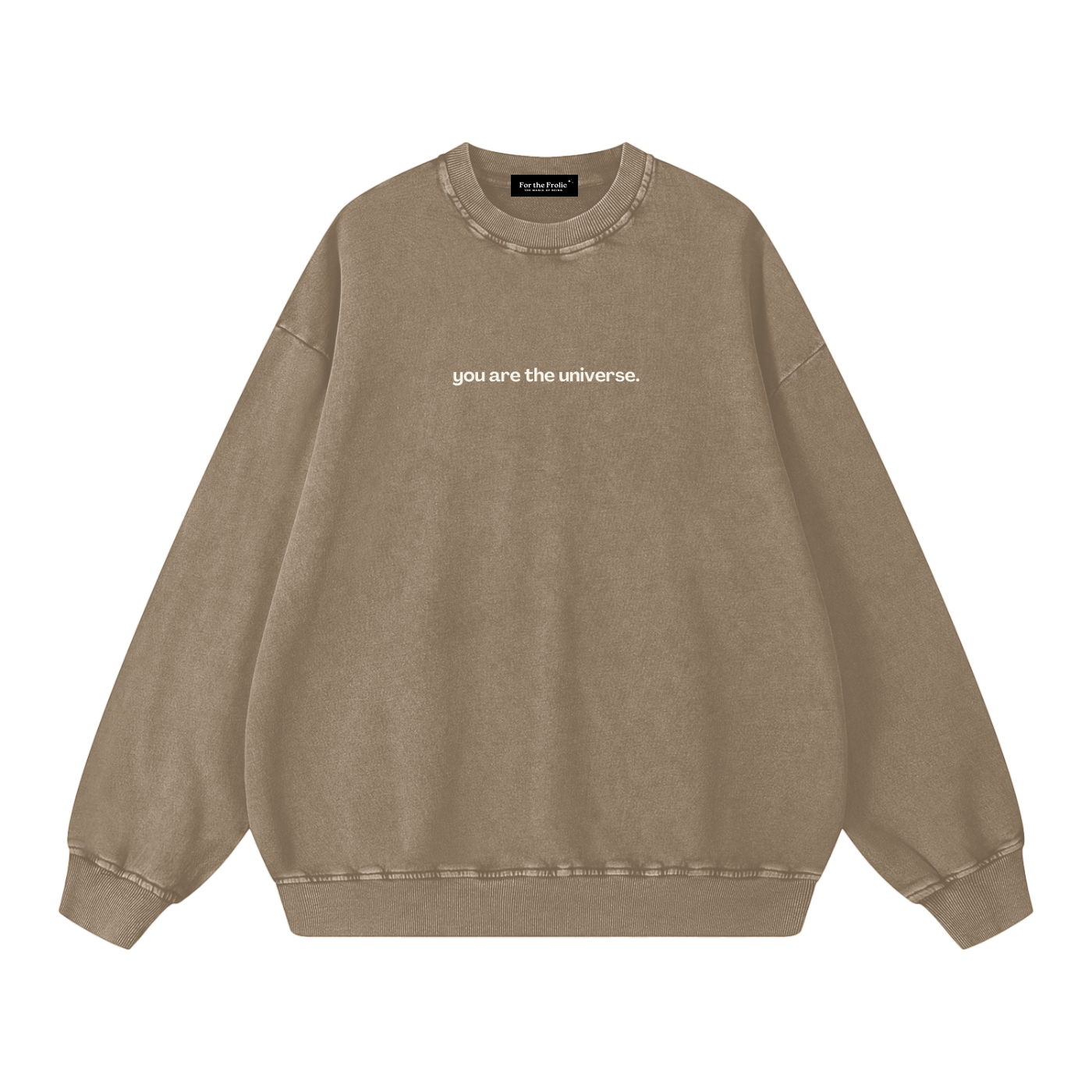 You Are The Universe Cozy Cotton Crew