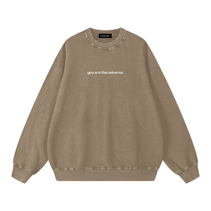 You Are The Universe Cozy Cotton Crew