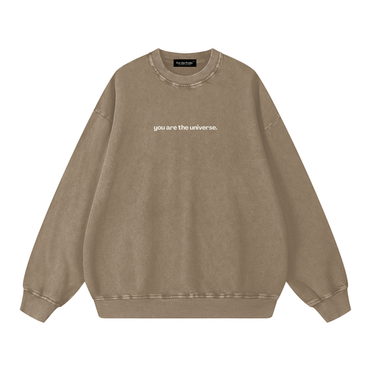 You Are The Universe Cozy Cotton Crew