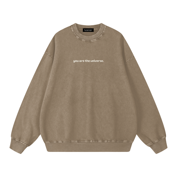 You Are The Universe Cozy Cotton Crew