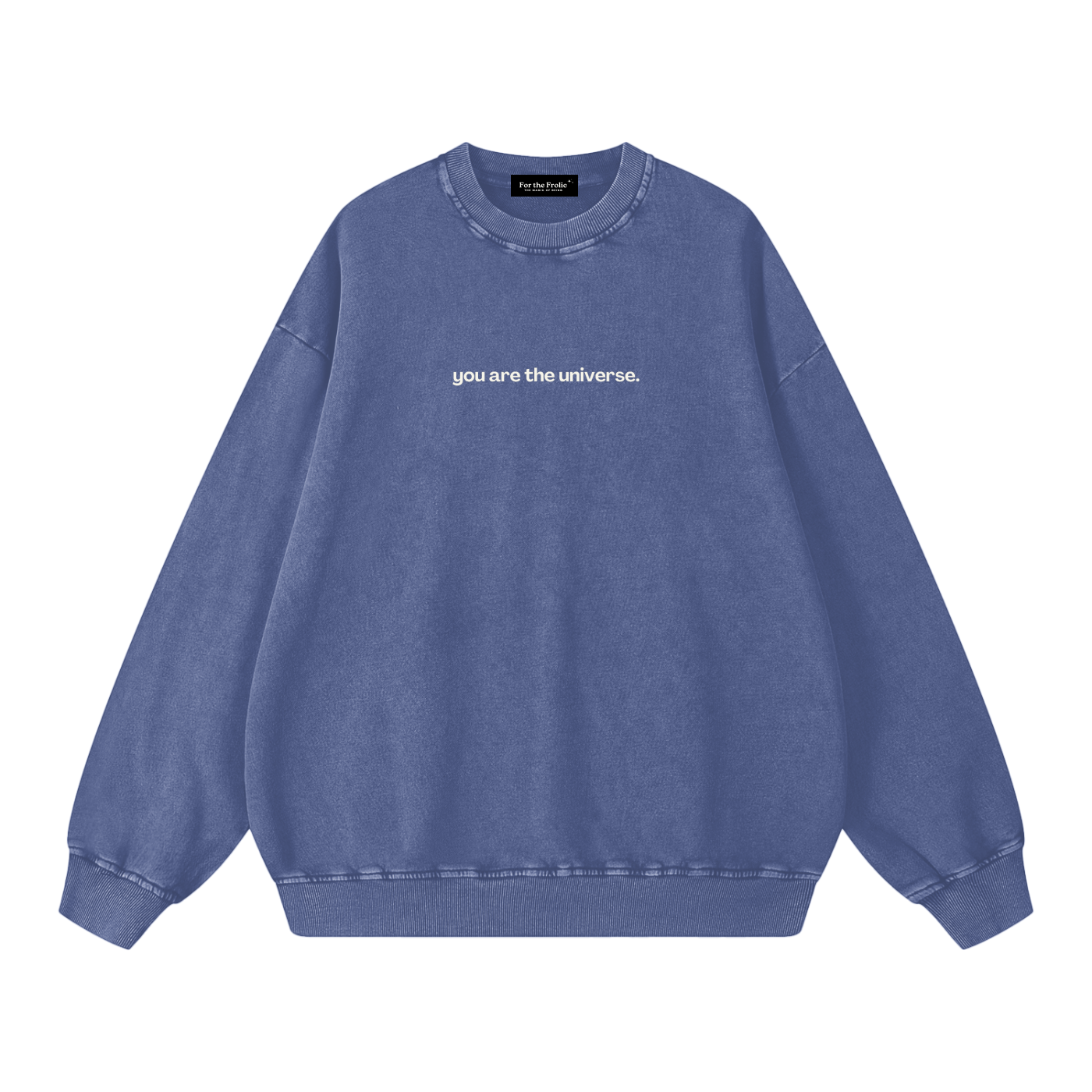 You Are The Universe Cozy Cotton Crew