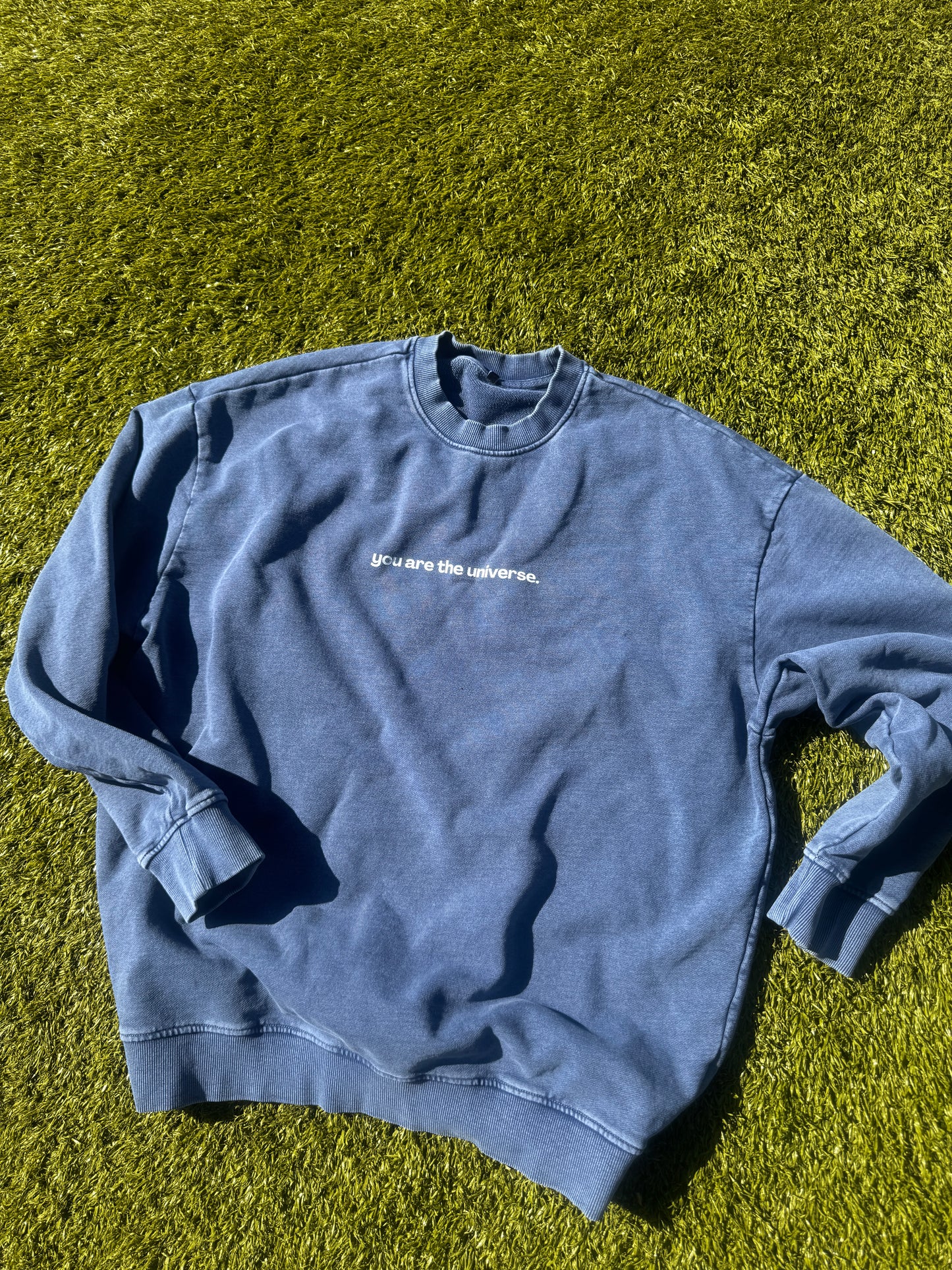 World Is Our Playground Cozy Cotton Crew