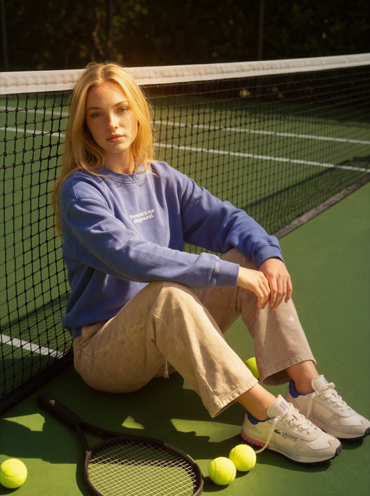 World Is Our Playground Cozy Cotton Crew